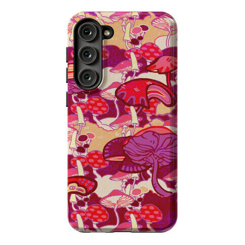 Mushroom Pattern Phone Case